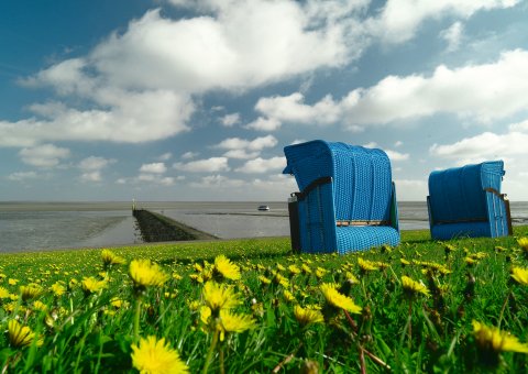 Am Strand von Pellworm