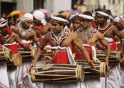 Prunkvolles Fest in Sri Lanka: Kandy Perahera