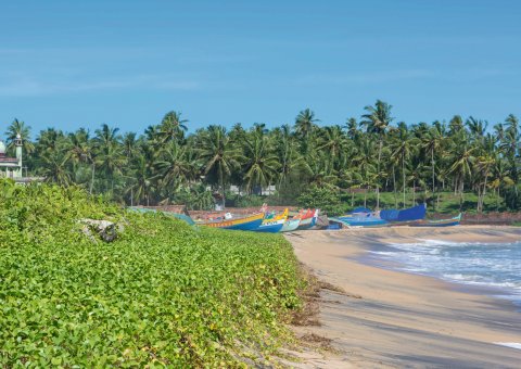 Der nahe gelegene Strand lädt zu Strandspaziergängen ein