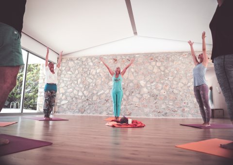 Finden Sie Ihre innere Ruhe während den Yogastunden in der Finca Son Mola Vell auf Mallorca