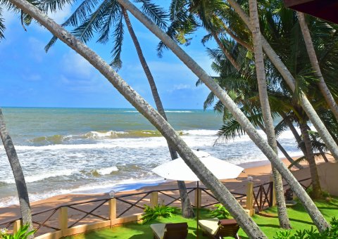 In der Safira Beach Residence genießen Sie direkten Blick auf den Ozean