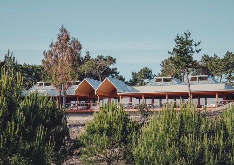 Beim Bau des Feel Viana wurden viele natürliche Materialien wie Holz und Stein verwendet