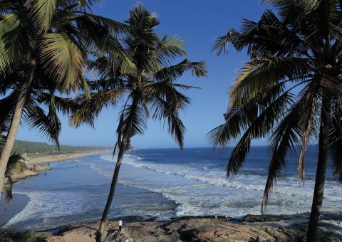 Im Manaltheeram wohnen Sie direkt am Strand von Kerala