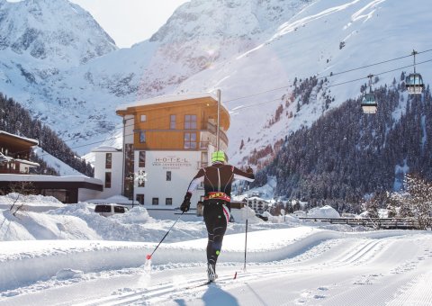 Das Pitztal in Tirol eignet sich hervorragend zum Skilanglaufen