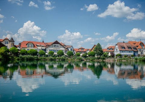 Erkunden Sie die ruhige Umgebung des Seehotel Niedernberg 