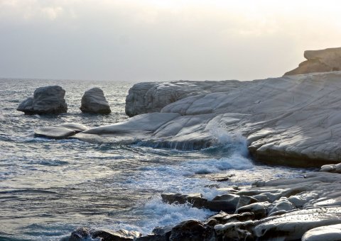 Die White Rocks sollte man während seiner Yoga-Reise besichtigen