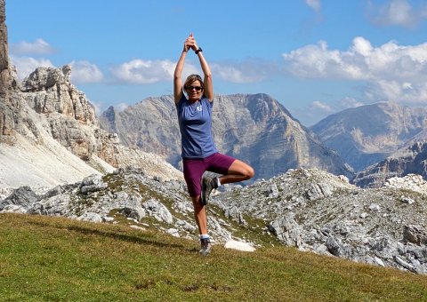 Yogalehrerin Katja Bertlein