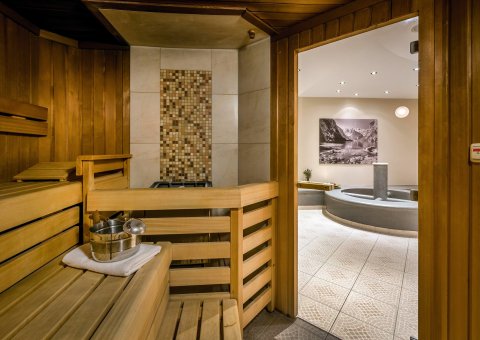 Zeit für Entspannung in der Sauna des Landhauses