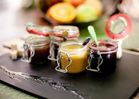 Fruchtige Marmelade zum Frühstück