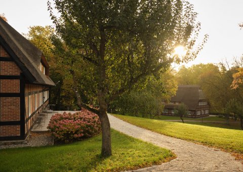 Das weitläufige Areal des Hotels 