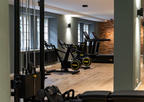 Das Fitnessstudio ist mit modernster Technik ausgestattet