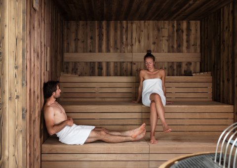 Die wohlige Wärme der Sauna wird Ihre Muskeln entspannen