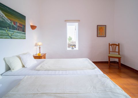 Das Schlafzimmer der Casita Tipica