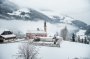 Die nebligen Berge laden zum entspannen im Saalerwirt ein
